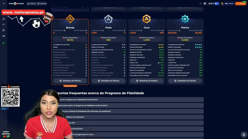 Nine Casino — Avantages et inconvénients