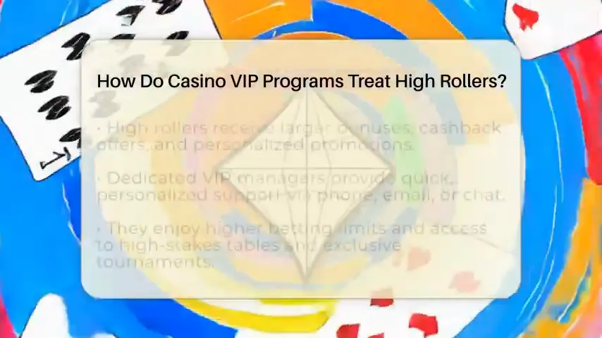 Casinos VIP et programmes de fidélité — Programme VIP