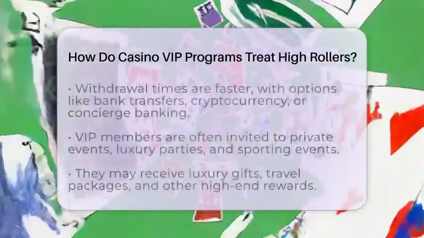 Casinos VIP et programmes de fidélité — Récompenses de fidélité