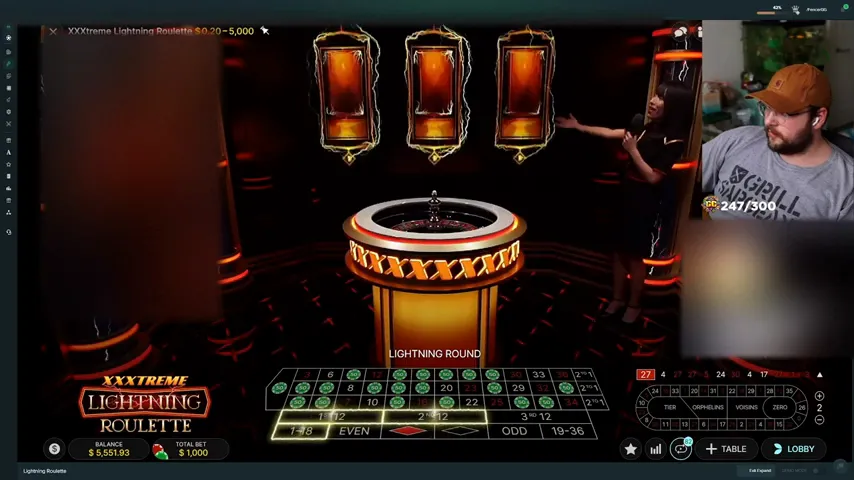 XXXTreme Lightning Roulette — Jeu qui ne charge pas